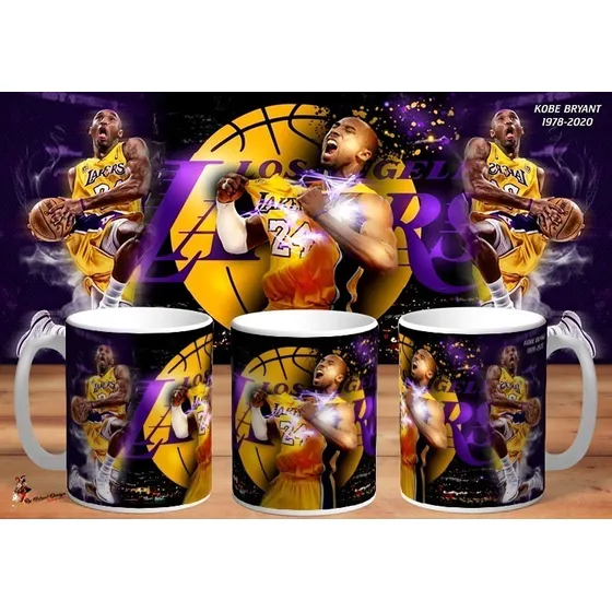 Taza Los Angeles Lakers Kobe Bryant Conmemorativa