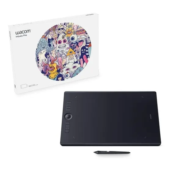 Tableta 17x11'' Diseño Dibujo Pth860 Intuos Pro Bluetooth