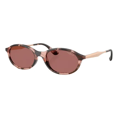 Óculos De Sol Vogue Vo5625s W65673 52 Marrom Oval Vo 5625 Marrom