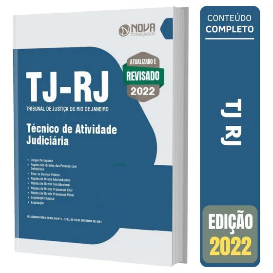 Apostila Tj Rj - Técnico De Atividade Judiciária