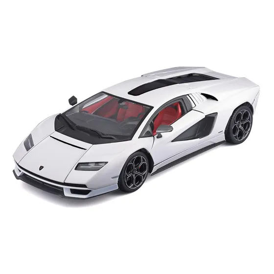 Coche miniatura 1:24 Lamborghini Countach Lp 800-4 Burago Color White