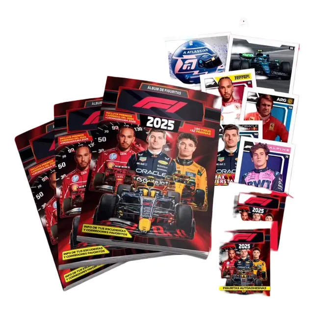 Album Formula 1 2025 F1 - Figuritas 91 Al 180 - Elegilas!