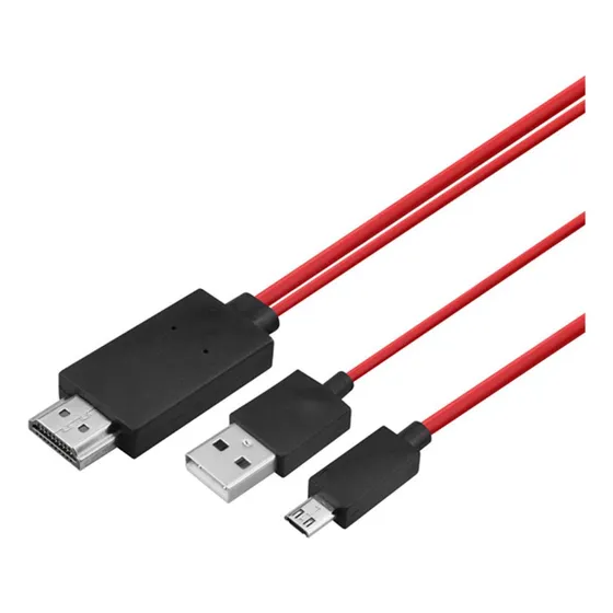 Cable Adaptador Micro Usb Hdmi Para Samsung Galaxy S4 S3 S5
