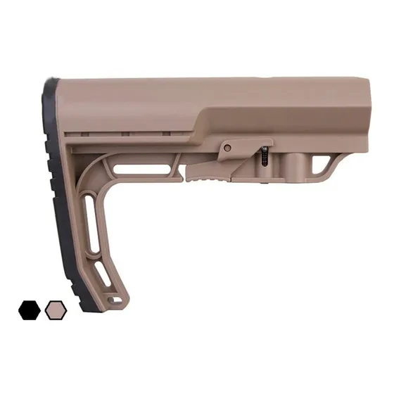 Coronha Stock Mft Para M4 Airsoft - Cor: Tan