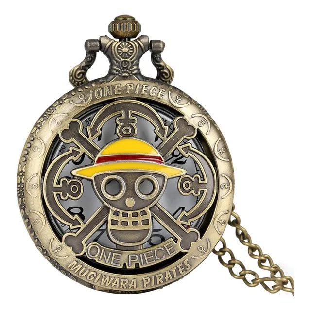 Collar Reloj One Piece M3 Anime Luffy De Colección