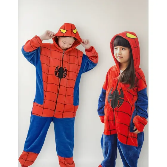 Pijama Spiderman Unisex Disfraz Importadas Onesie Original