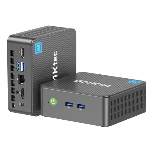 Mini PC GMKtec NucBox M5 plus 16GB RAM 512GB SSD Gamer Preto