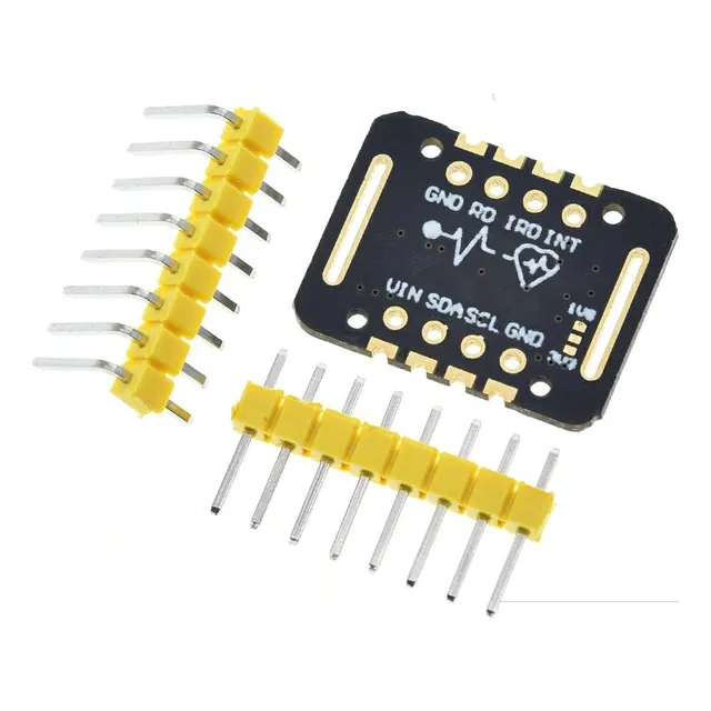 Sensor Pulso Cardiaco Max30102 Negro Saturacion Oxigeno 