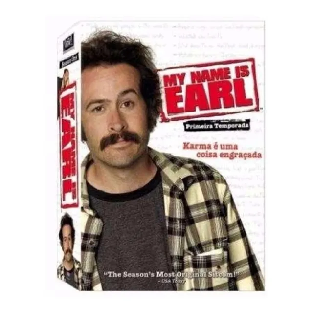 My Name Is Earl Box 4 Dvd 1ª Temporada Novo Original Lacrado