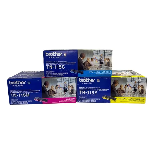 Pack Kit 3 Toner Brother Tn-115 C, M Y