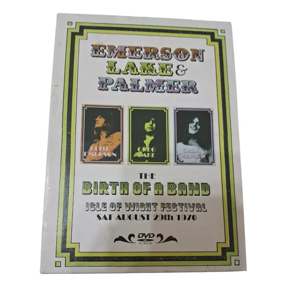 Emerson Lake And Palmer The Birth Of A Band Dvd Ediciones En Vivo