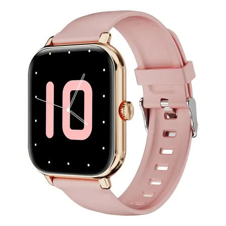 SMARTWATCH ROSA DORADO UNISEX CON LLAMADA BT