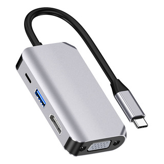 Hdmi Vga Usb3.0 Usb2.0 Pd (5 En 1) - Multifunción Tipo C Hdmi Vga Usb3.0 Usb2.0 Pd (5 En 1) - Multifunción Tipo C