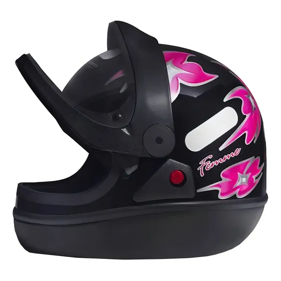 Capacete Taurus San Marino Femme Preto Tamanho 56 — foto 2