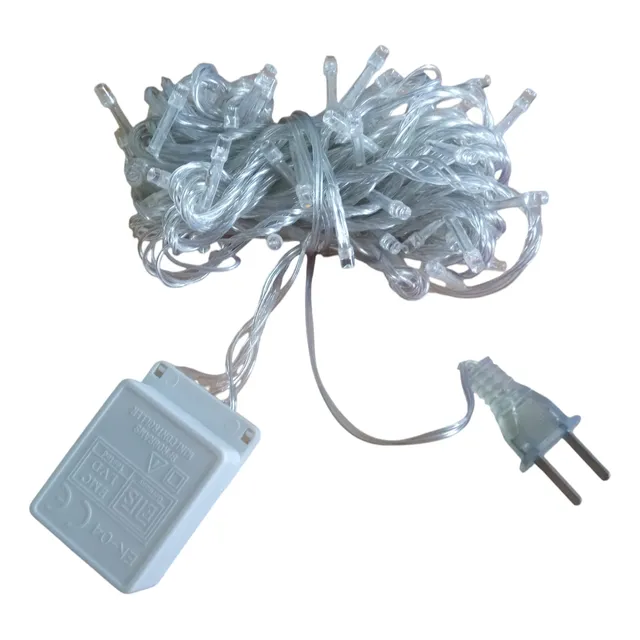 Luces Led Navideñas 110v Color Blancas 10mts
