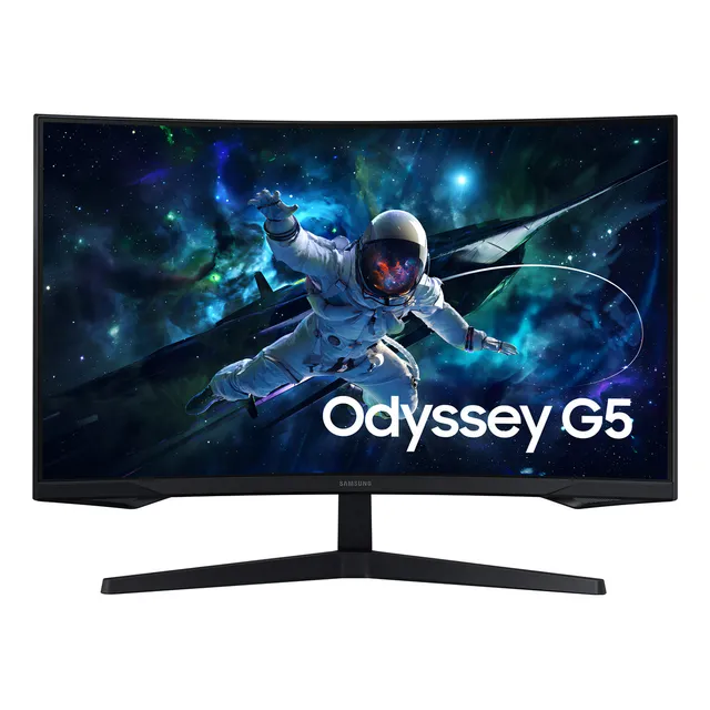 Monitor Para Juegos Samsung Odyssey G5 De 32 pulgadas Color Black