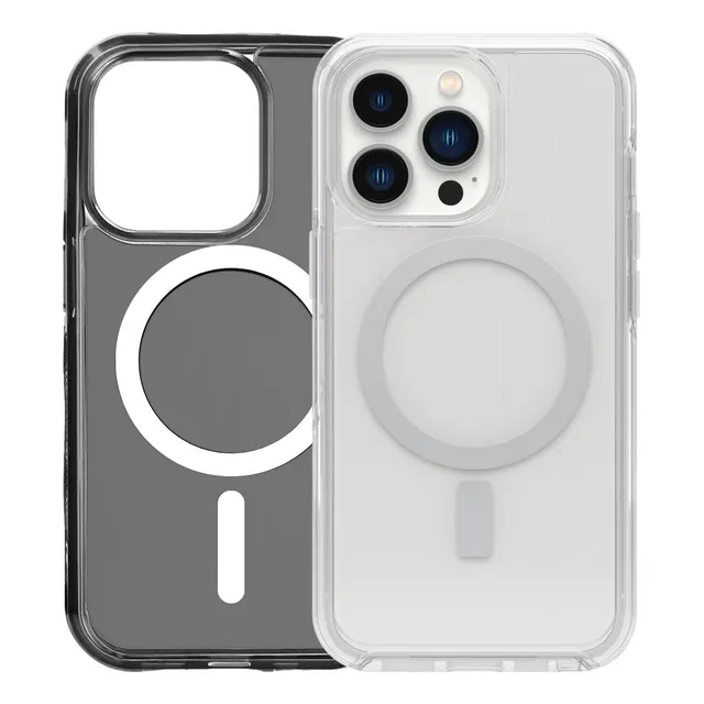 Funda Symmetry Magsafe para iPhone 15 Pro Max, color transparente