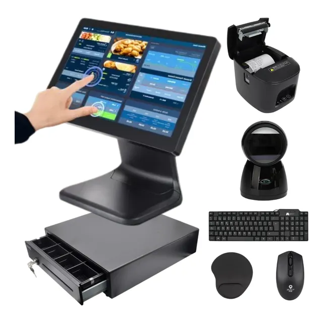 Sistema Pos Con Pantalla Táctil Y Ssd + Software Contable
