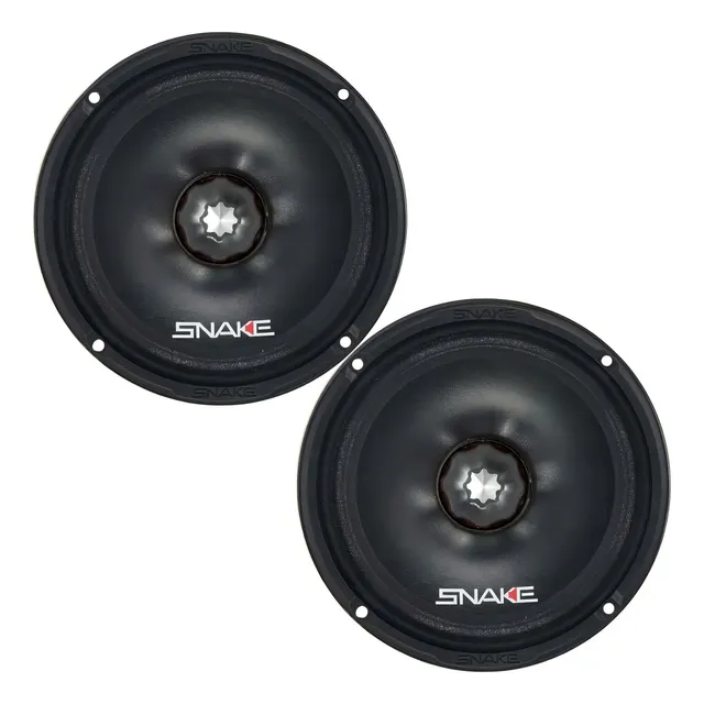 Par Alto Falante Snake Esv220 220w Rms 4 Ohms 6 Polegadas Cor Branco