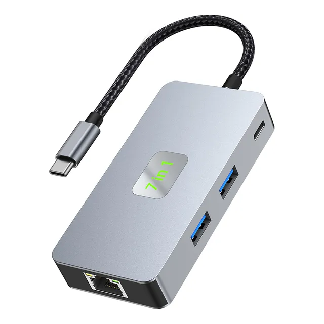 Hub De Interfaz Hdmi Pd100w Sd Tf De 2,5 G, 10 G, Usb 3.2, P