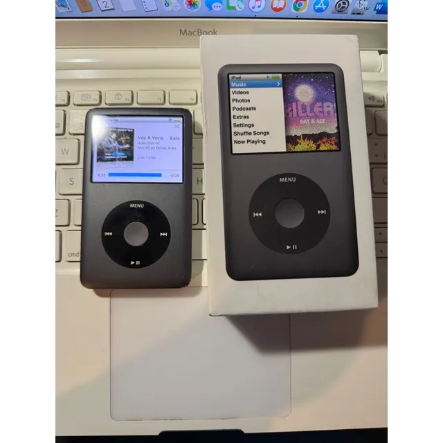 Ipod Classic 7th De 160gb Con Caja Negro