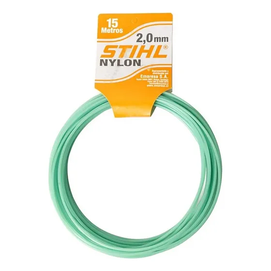 Rollo Nylon Orilladora Sthil 2,0 Mm X 15 Mts