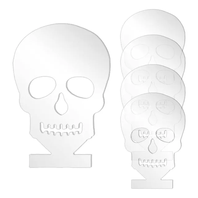 Rockible 5x Lamina Acrilica Transparente Tablero Plastico