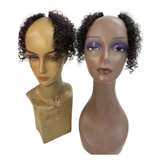 Apliques De Franjas Cabelo Humano Laterais Cacheadas