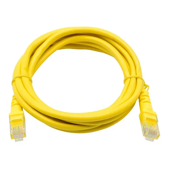Cabo De Rede Patch Cord Amarelo Cat6a Ftp 3m Legrand