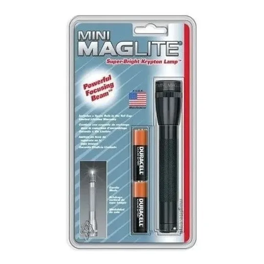 Linterna Negra M2a016 Mini Maglite 4816 Xavi