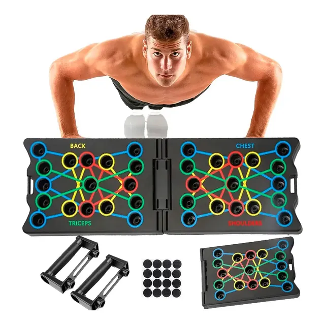 Push Up Board Tablero Para Planchas Flexiones Importados A1