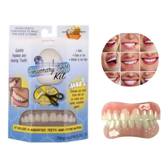 Pegatina De Dientes Falsos Reemplazo Temporal De Dientes