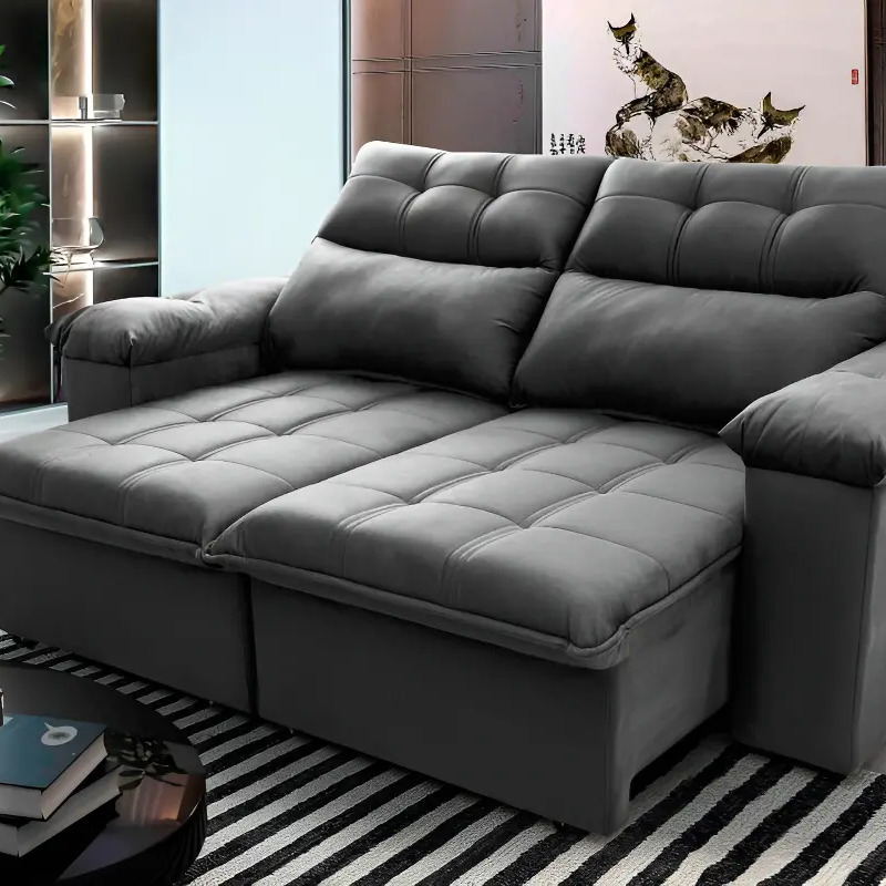 Sofa Retratil e Reclinavel King House Verona 2,00m Velut