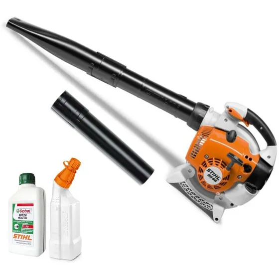 Kit Soprador De Folhas Stihl Bg 86 C-e+ Óleo 2t + Misturador