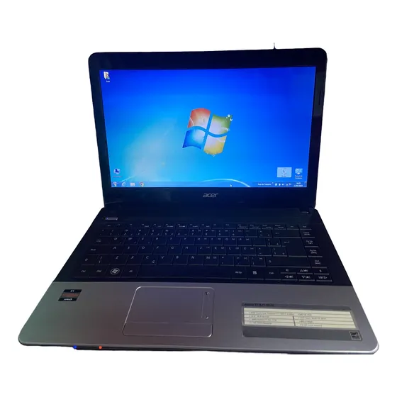 Notebook Acer Aspire E1 Hd=500gb Ram=2gb Usado