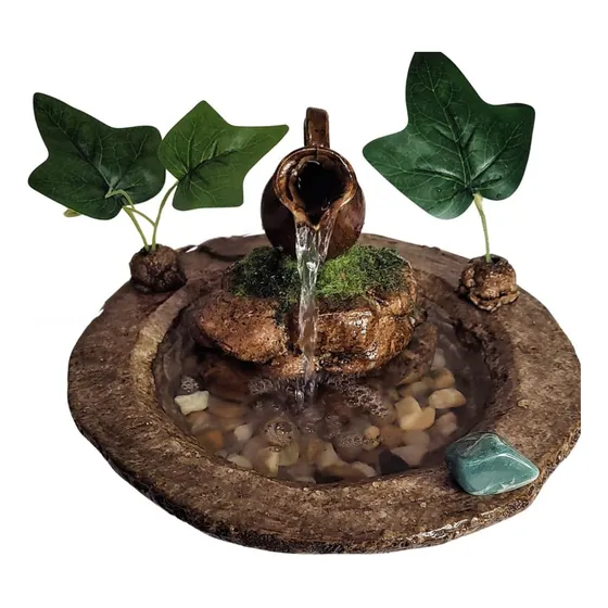 Fonte De Água Cascata Decoração Meditação Feng Shui Bivolt