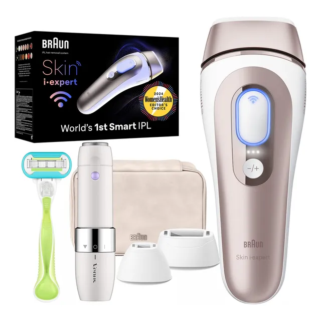 Dispositivo de depilación Braun IPL Skin i·Exper de larga duración