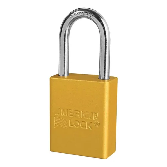 American Lock-a1106ylw Candado De Bloqueo, Kd, Amarillo, Pul