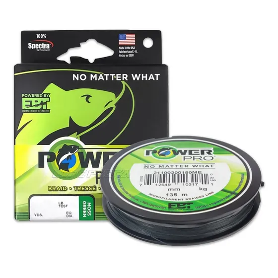 Linha Multifilamento Power Pro 20lb (0,23mm) 500yd 455m 
