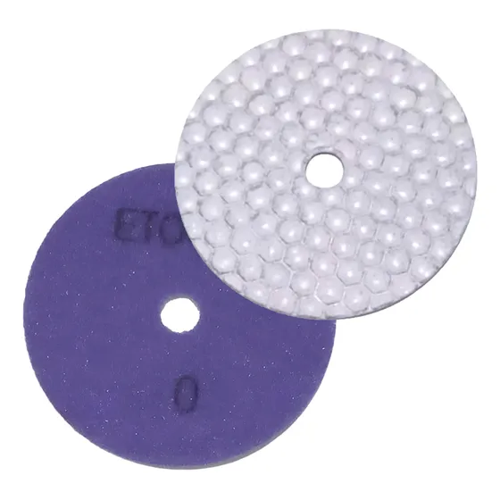 Disco Abrasivo Diamante Para Pulir Seco Granito  De 4 PuLG