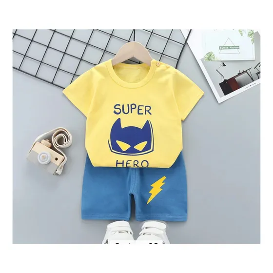 Ropa Bebé Niño Conjunto De Algodón