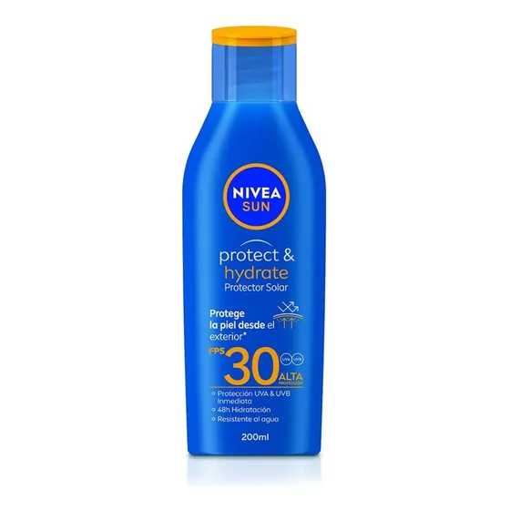 Protector Solar Nivea Sun Protect & Hydrate Fps 30 200ml