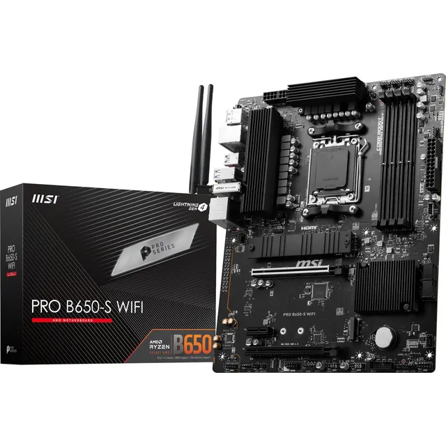 Placa Madre Msi Pro B650-s Wifi Proseries Am5 Ddr5 Atx