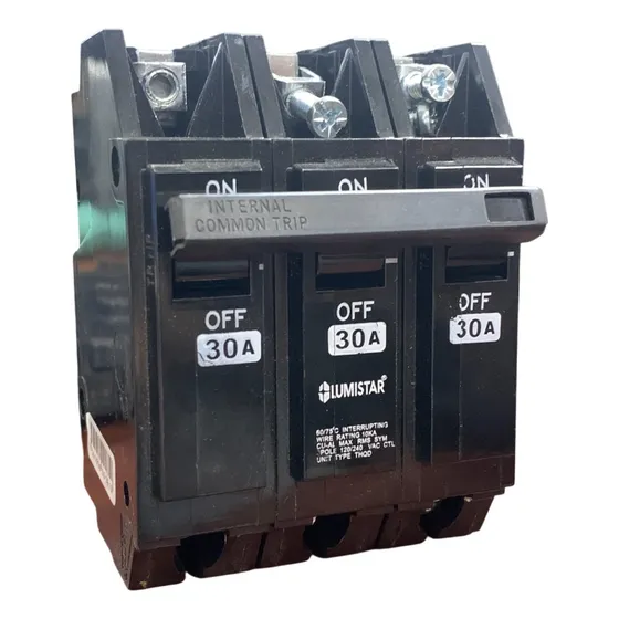 Breaker Interruptor Superficial 3x30 Amp