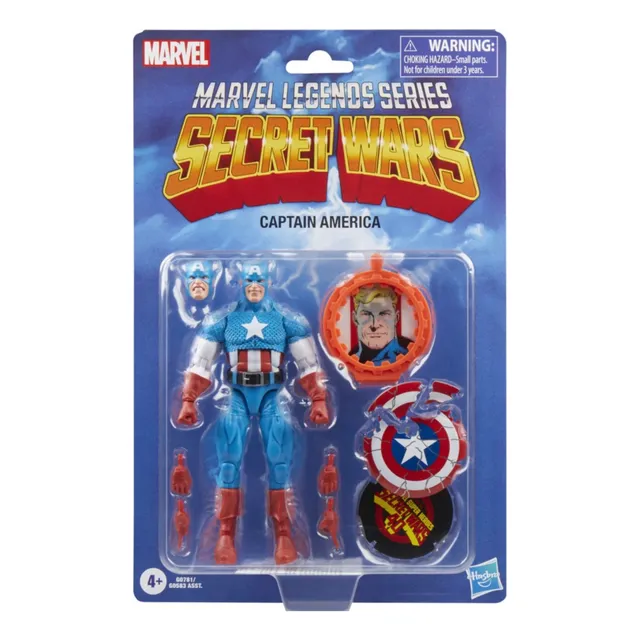 Capitan America Secret Wars Marvel Legends Figura Hasbro 6