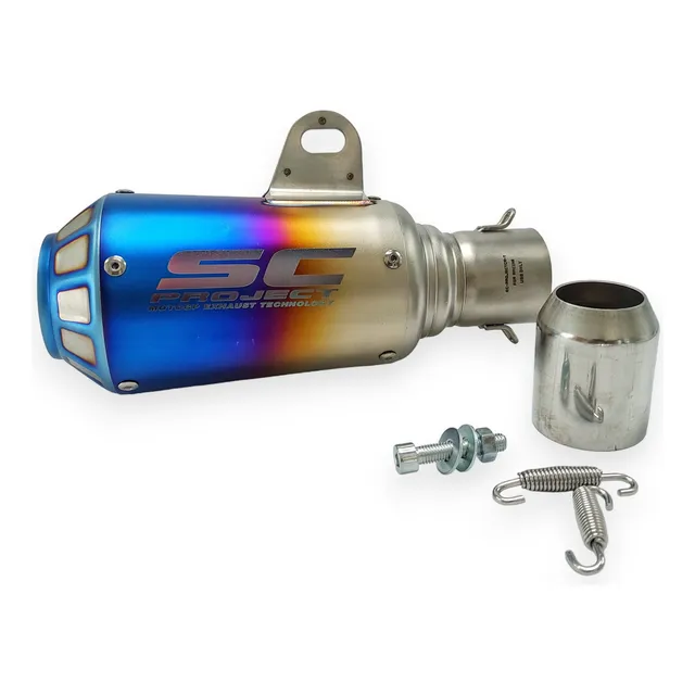 Escape Universal Sc Project Tipo Racing 100% Acero Inox