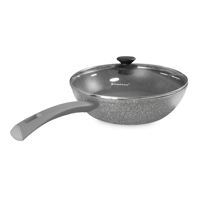 Sartén Finezza Antiadherente Ultra Granito Fz-w328tm - 28 Cm Color gris Ultra Granito