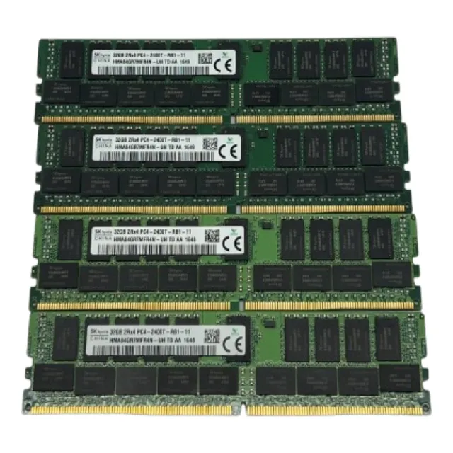 Memoria Ram 128gb Pc4-2400t Ecc/reg Servidor Lote4/32gb 2rx4