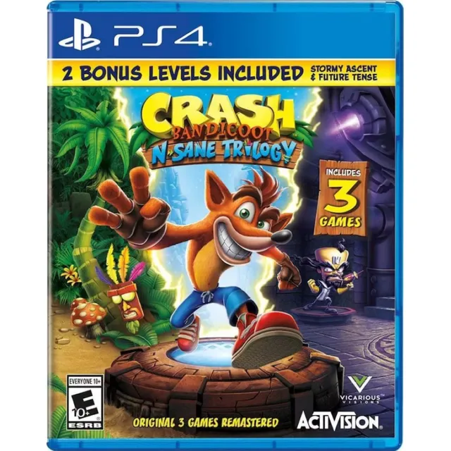 Ps4 Crash Bandicoot N' Sane Trilogy Juego Playstation 4
