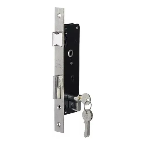 Cerradura Embutir 20mm Cilindro 3 Llaves Puerta  Seguridad 